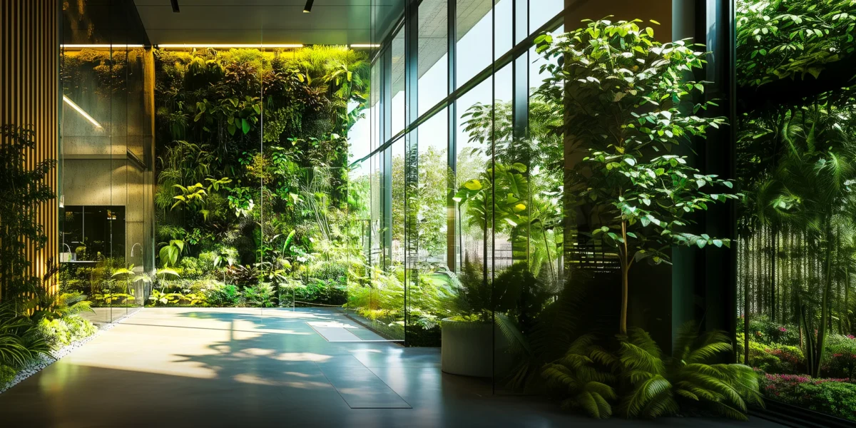 biophilic design example in property development in Canberra